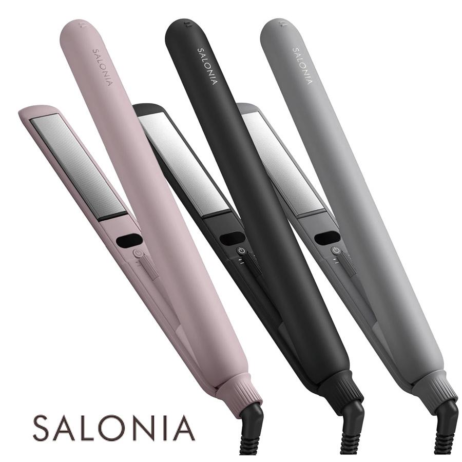 SALONIA サロニア スムースシャイン ストレート ヘアアイロン 24mm
