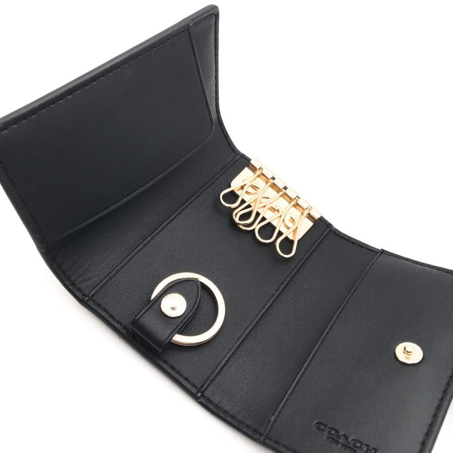 COACH（コーチ） ☆COACH☆ ファイブ リング キーケース シグネチャー