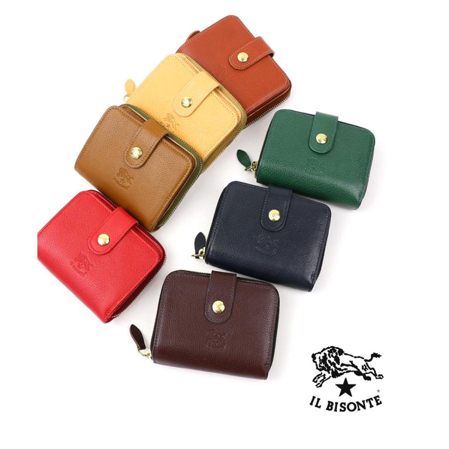 IL BISONTE（イルビゾンテ） 二つ折り財布 ウォレット レディース