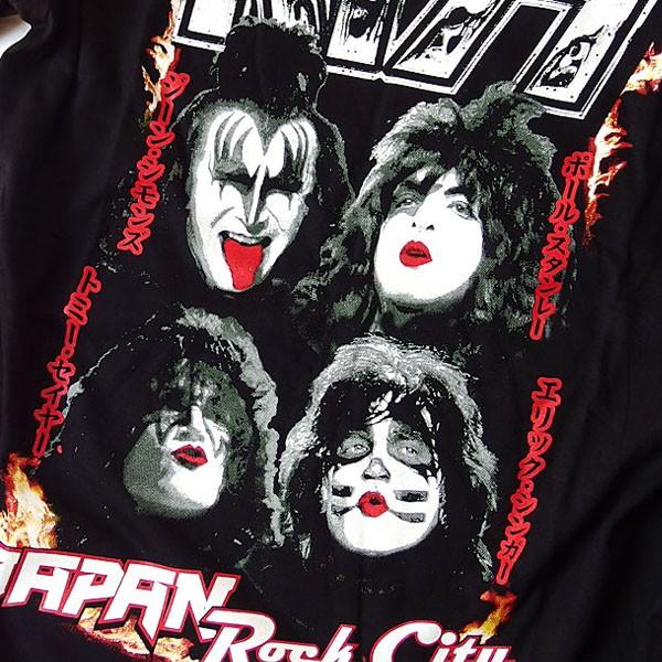 KISS キッス Tシャツ メンズ バンド ロック メンバー グッズ ロゴ 夏