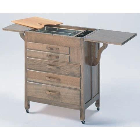 高級】ホルベイン社製 アトリエキャビネット 木製 キャスター付き