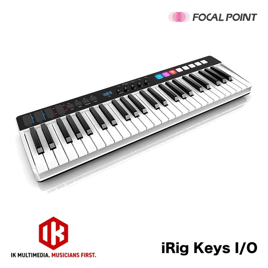 IK Multimedia MIDIキーボード IK Multimedia iRig Keys I/O 49鍵 標準