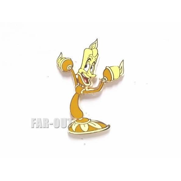 美女と野獣 ルミエール ピンズ テーマパーク限定 ディズニー : FAR-OUT