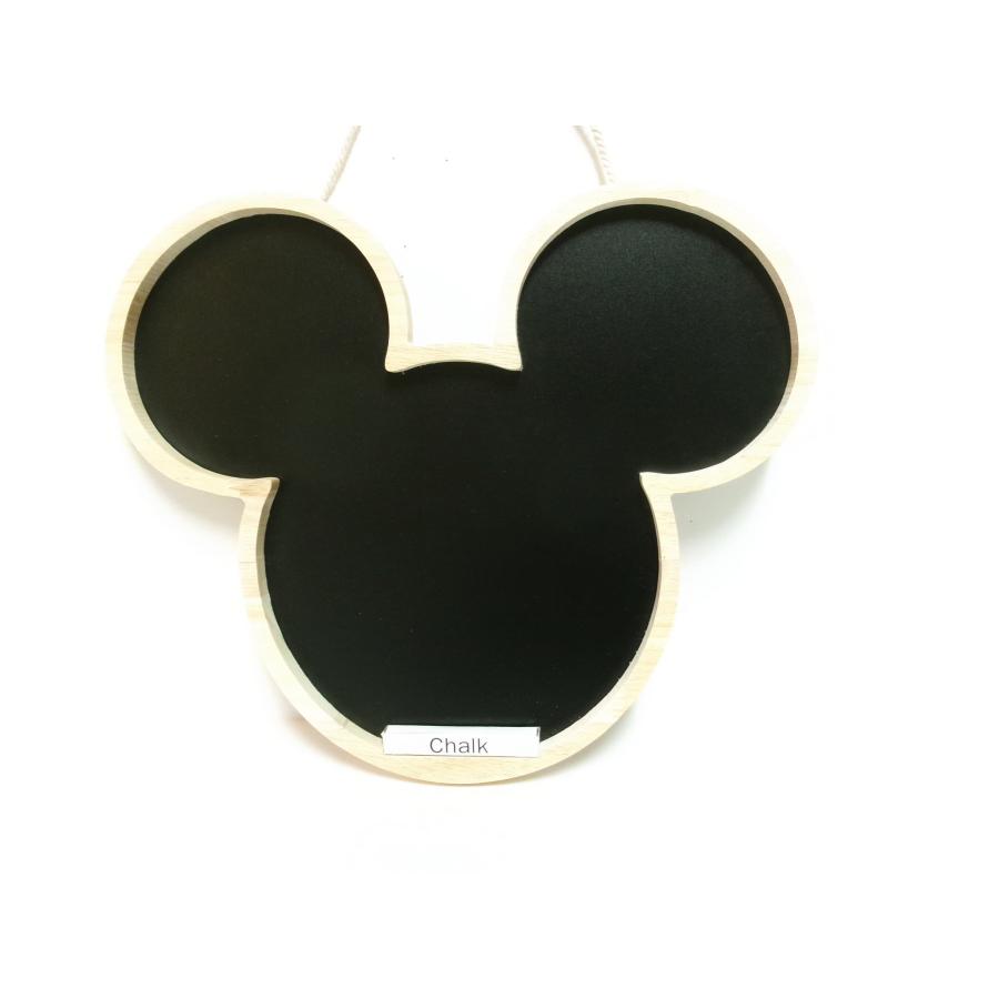 ミッキーマウス 黒板 チョーク付き サインボード Mickey Chalkboard
