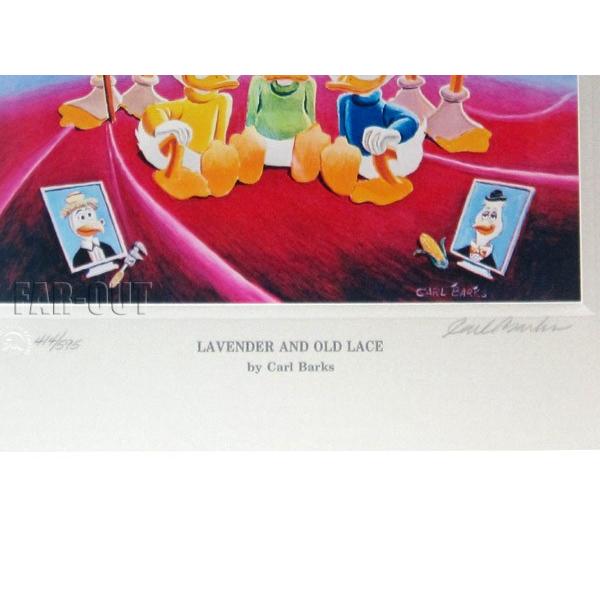Carl Barks カール・バークス リトグラフ 版画 Lavender and Old Lace