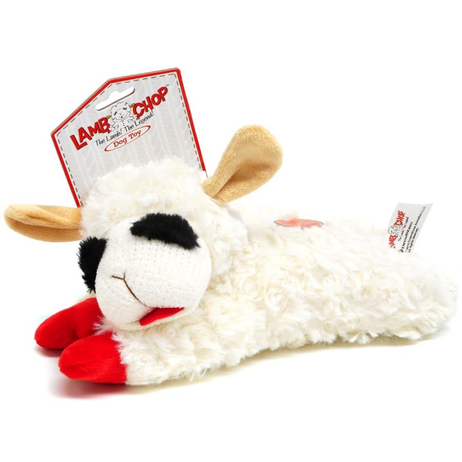 ラムチョップ ドッグトイ ぬいぐるみ 横たわりポーズ ラージサイズ 犬
