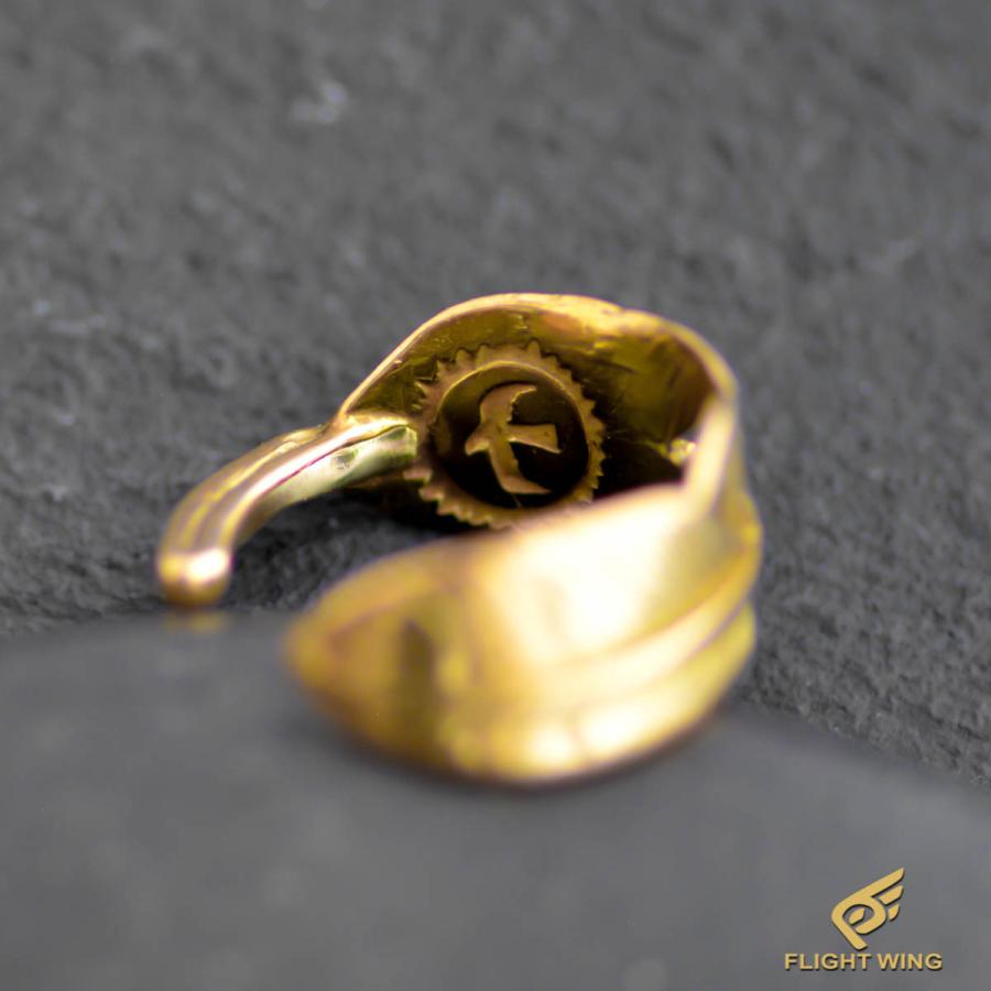 goro's（ゴローズ） 【中古】全金フェザーピンキーリング / Goro's