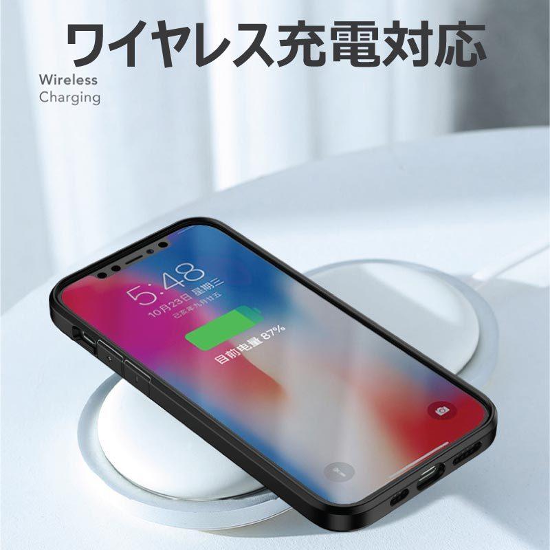 iPhone12 Pro 高品質ソフトケース 背面ハード クリア カバー かわいい