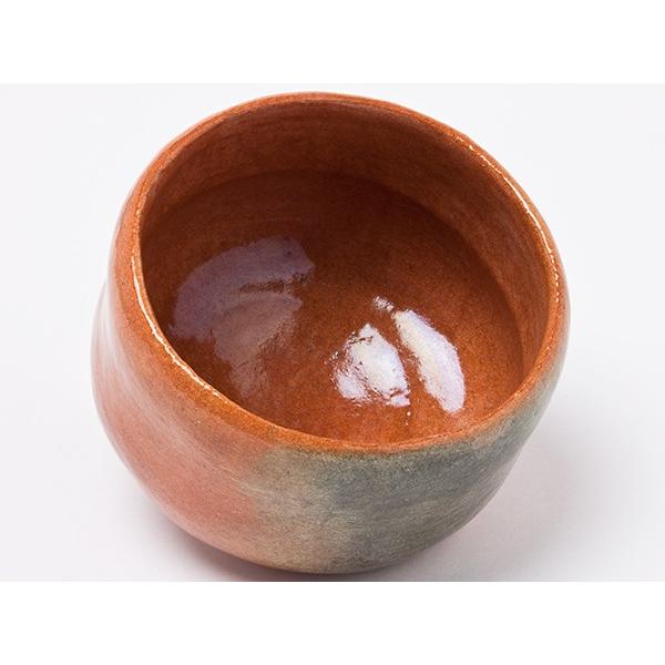 送料無料】池田退輔 作 本間焼 赤茶碗 ikedataisuke-04/お茶のふじい