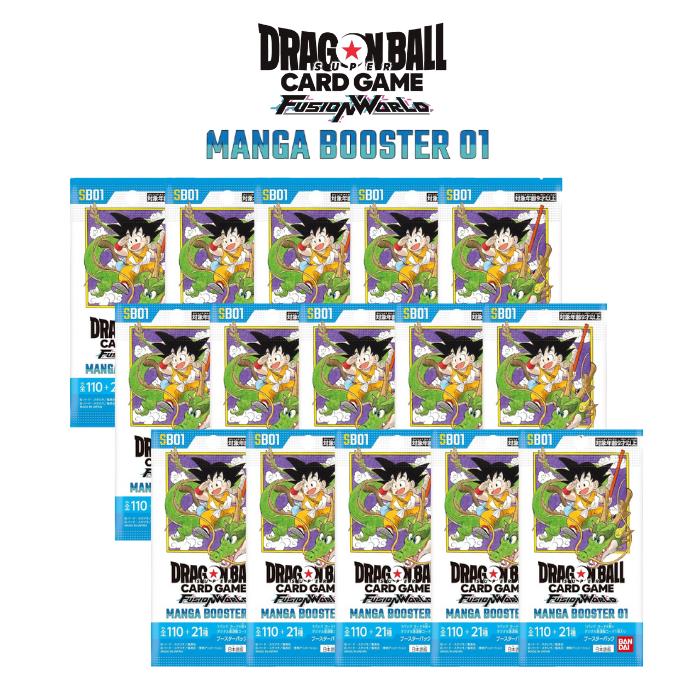 MANGA BOOSTER 01 ドラゴンボールフュージョンワールド 6ボックス
