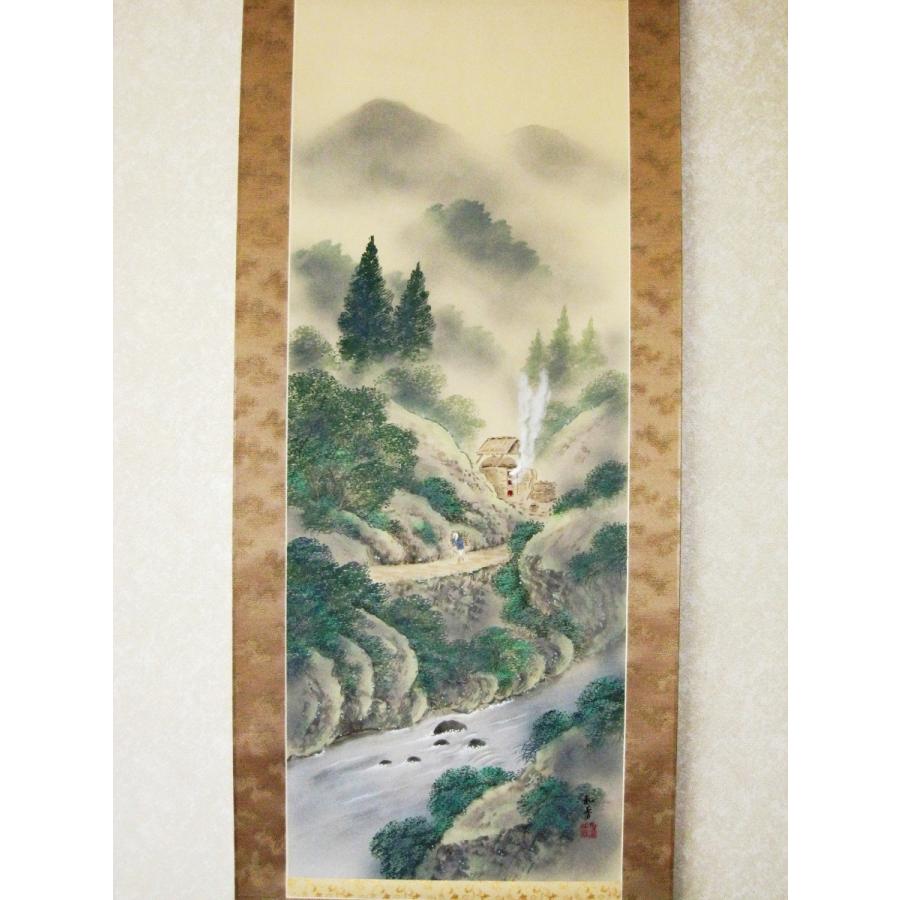 掛け軸 雪華 南天福寿 絹本 希少 軸装 茶道具 掛軸 美品 です。 掛け軸