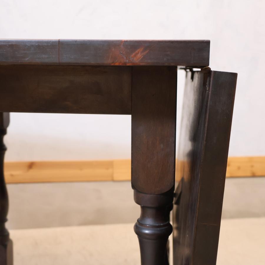 松本民芸家具 M型バタフライ卓 ミズメザクラ無垢材 ダイニングテーブル