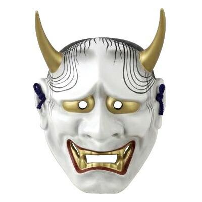 お面 壁掛け用 日本製 吉祥面 般若 縁起物 魔除け 災厄除け 災い除け