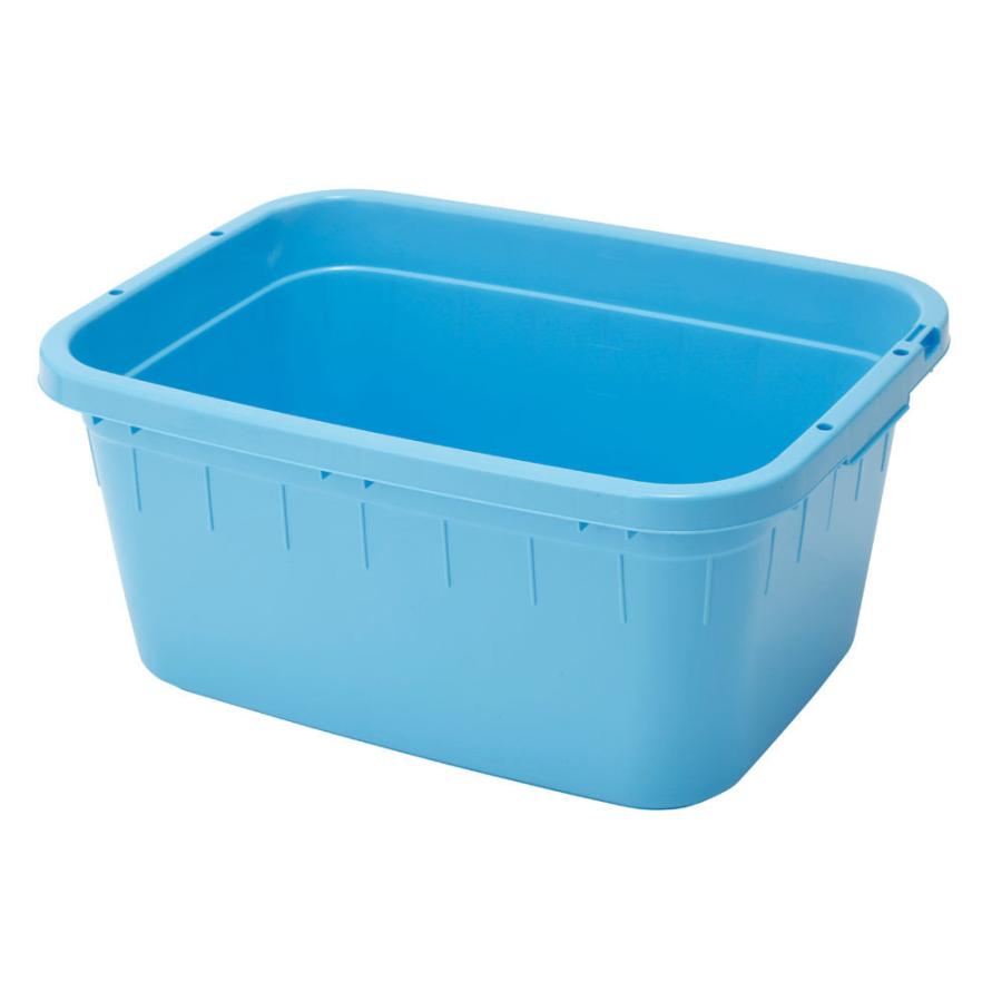 TONBO（新輝合成） トンボ 角型タライ ブルー 60型 : コメリドット