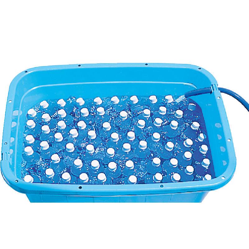 TONBO（新輝合成） トンボ 角型タライ ブルー 120型 : コメリドット