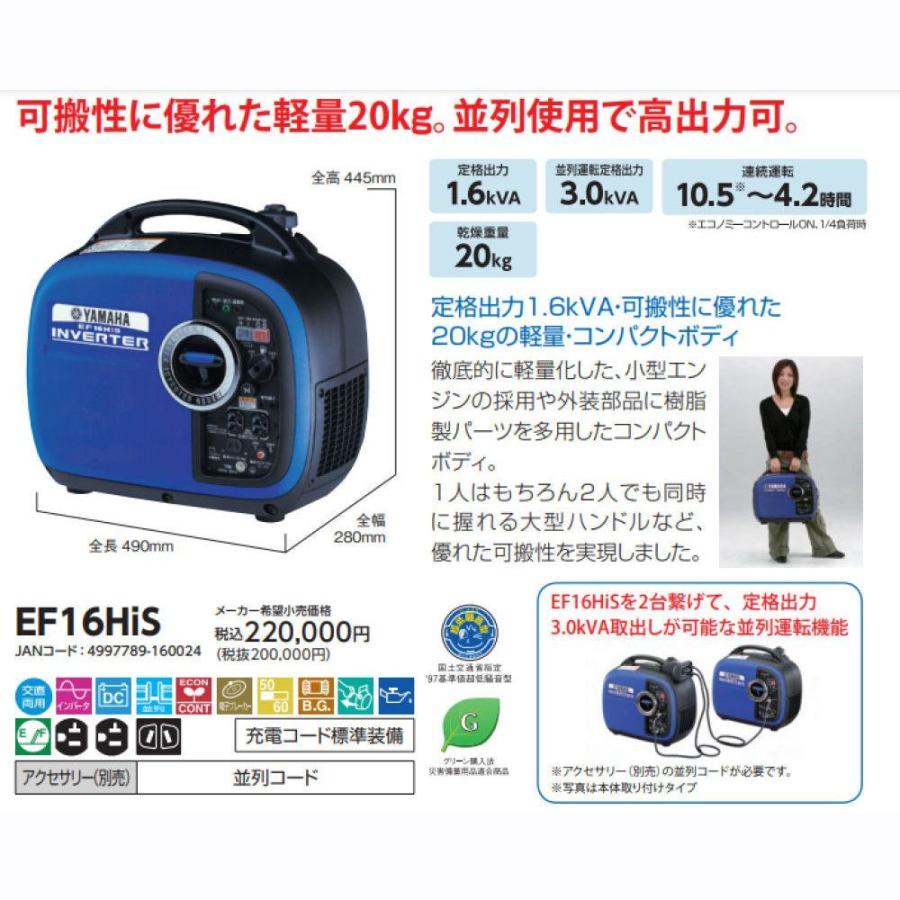 エコツール笠寺店】YAMAHA/ヤマハ 1.6kVA防音型インバータ式発電機