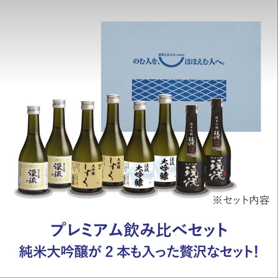 遠藤酒造場 日本酒 プレミアム 飲み比べセット 300ml 8本 : 遠藤酒造場