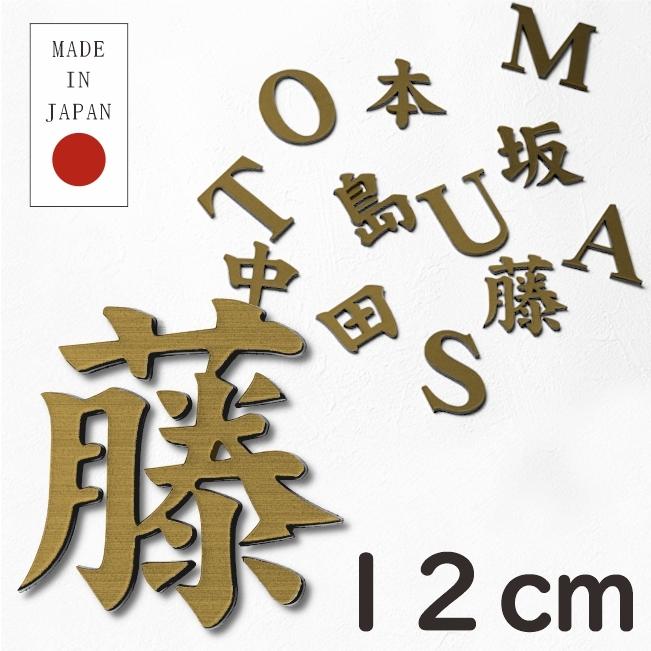 かたちラボ 切り文字 表札 看板 12cm 漢字 ひらがな カタカナ
