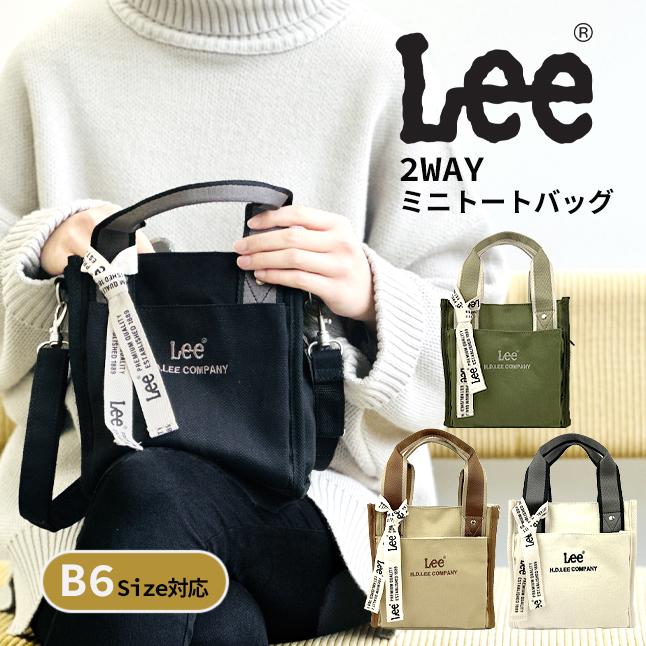 Lee（リー） トートバッグ ショルダーバッグ 斜めがけ レディース