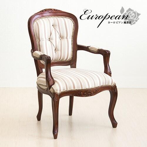 革張アンティークチェア 肘掛け付 古録展 送料無料⓵ 革張アンティーク