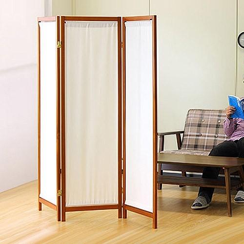 衝立 木製 スクリーン 帆布 3面 3連 おしゃれ 間仕切り パーテーション