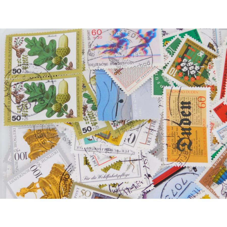 海外切手 ドイツ 1000枚 寄付切手 使用済切手 外国切手 コラージュ