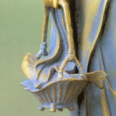 高村光雲 魚籃観音 （ブロンズ像） : 掛け軸・絵画の専門店 掛軸堂画廊