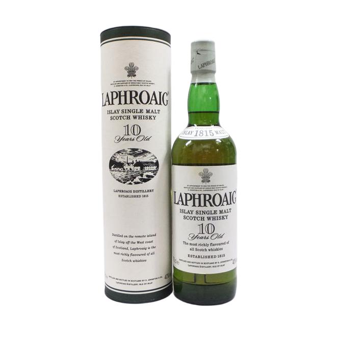 ラフロイグ 10年 700ml モルトウイスキー（旧ボトル） : 上方市場