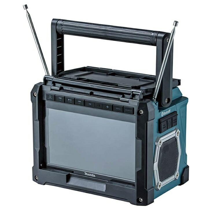 マキタ（makita） 充電式ラジオ付テレビ TV100 本体のみ 大画面10V型