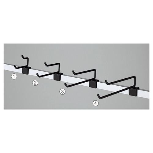 角バー用2段フックL15cm 50本／箱