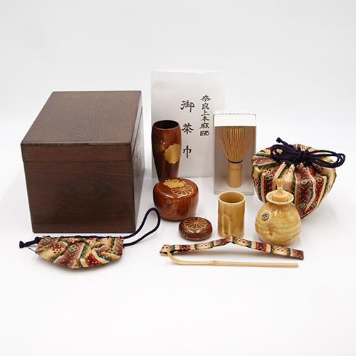 利休茶箱 女桑 茶器セット 茶道具 送料無料 茶器/茶道具 茶箱】 利休茶