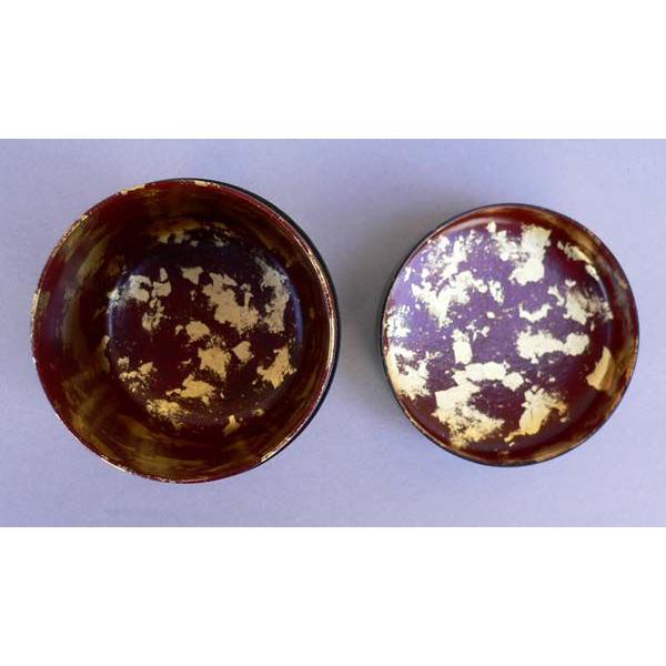 茶道具 一閑芽張柳蒔絵大棗[内金砂子]（即中斎好写） : 茶道具春日園