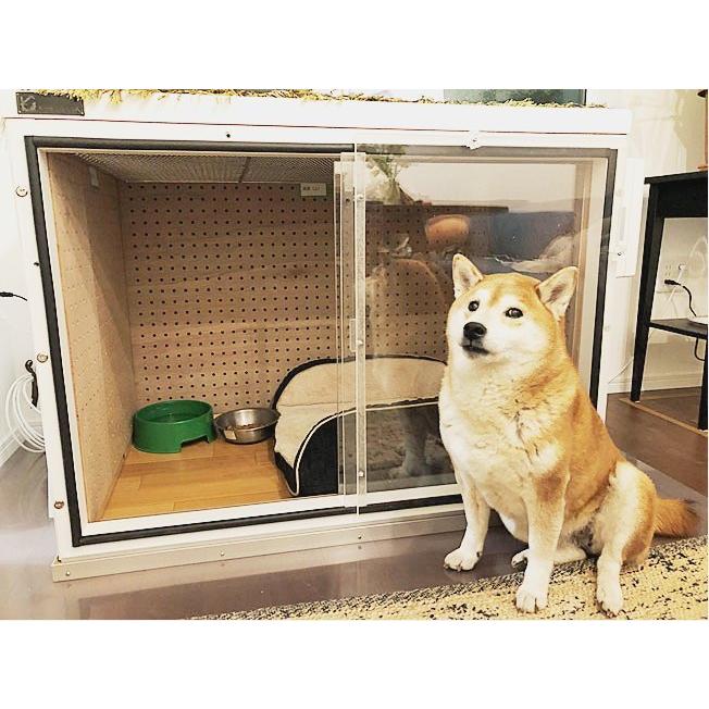 犬小屋製作工房K 防音犬小屋 ゲージ