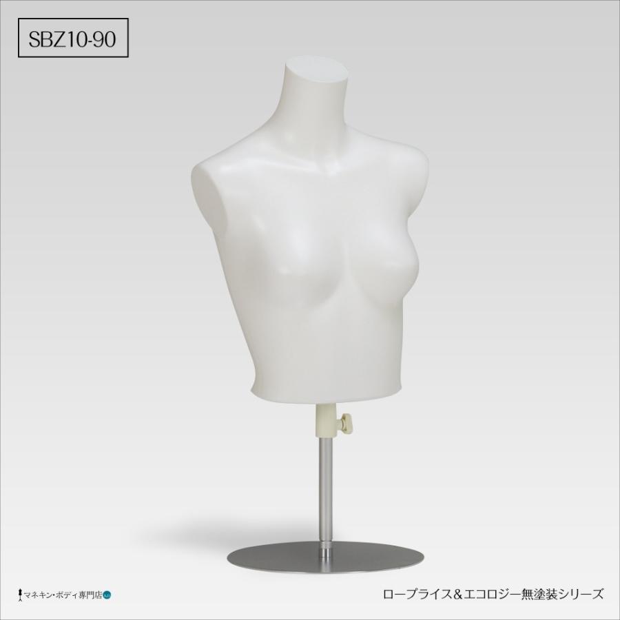 卓上トルソー（無塗装・ロープライス・腕なし）レディース 7号