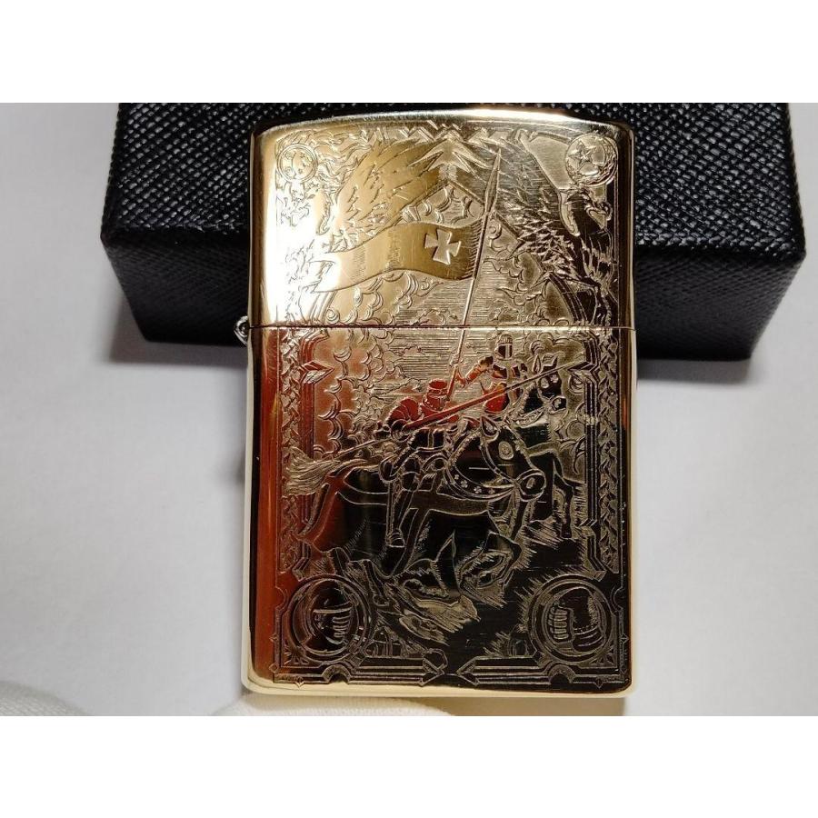 十字軍 聖騎士 ライター(2) オイルライター ZORRO ZIPPO同サイズ 送料