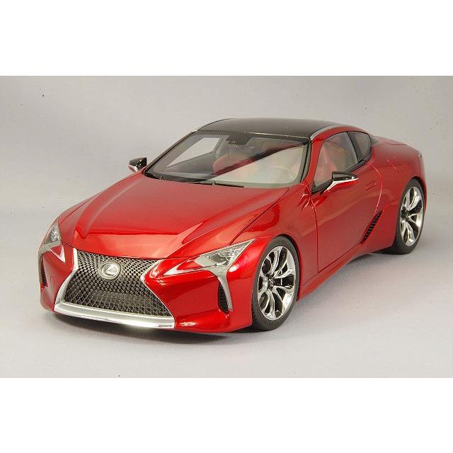 レクサス LC500 メタリックレッド インテリアカラー ダークローズ