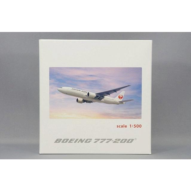 飛行機/完成品 JALUX ホーガン製 1/500 ボーイング 777-200 JAL 日本