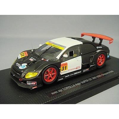 ミニカー/完成品 エブロ 1/43 avex apr カローラ アクシオ 2009