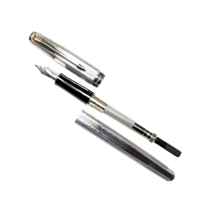 PARKER（パーカー） ソネット プレミアム シルバーCT 万年筆 細字