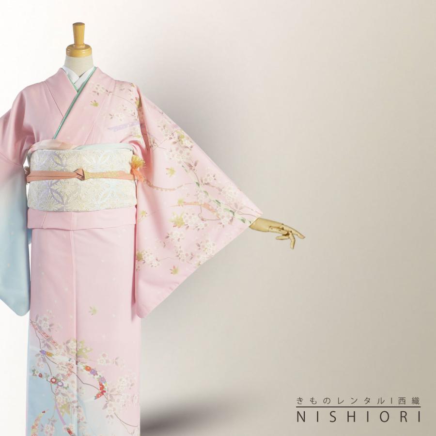 NISHIORI 訪問着 レンタル商品 着物レンタル商品入学式 卒業式 七五三