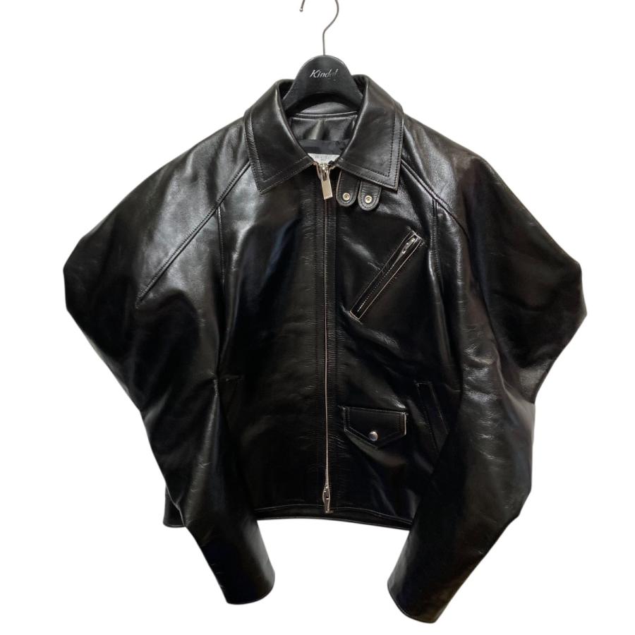 sacai（サカイ） sacai 25SS レザージャケット 25-07632 ブラック