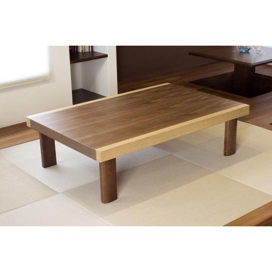 座卓 テーブル 座敷机 ローテーブル ベックII 幅120cm 折りたたみ 収納