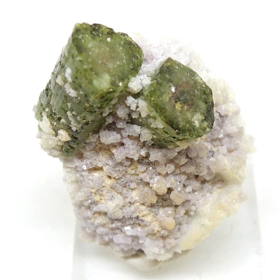 ウォーターメロントルマリン 母岩付き 原石 トルマリン 電気石