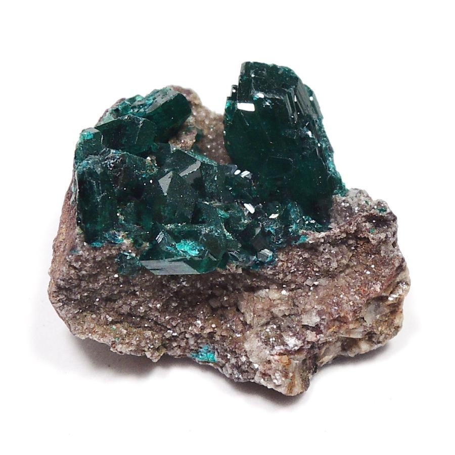 ダイオプテーズ セルサイト プランヘ石 共生 鉱物 標本 原石