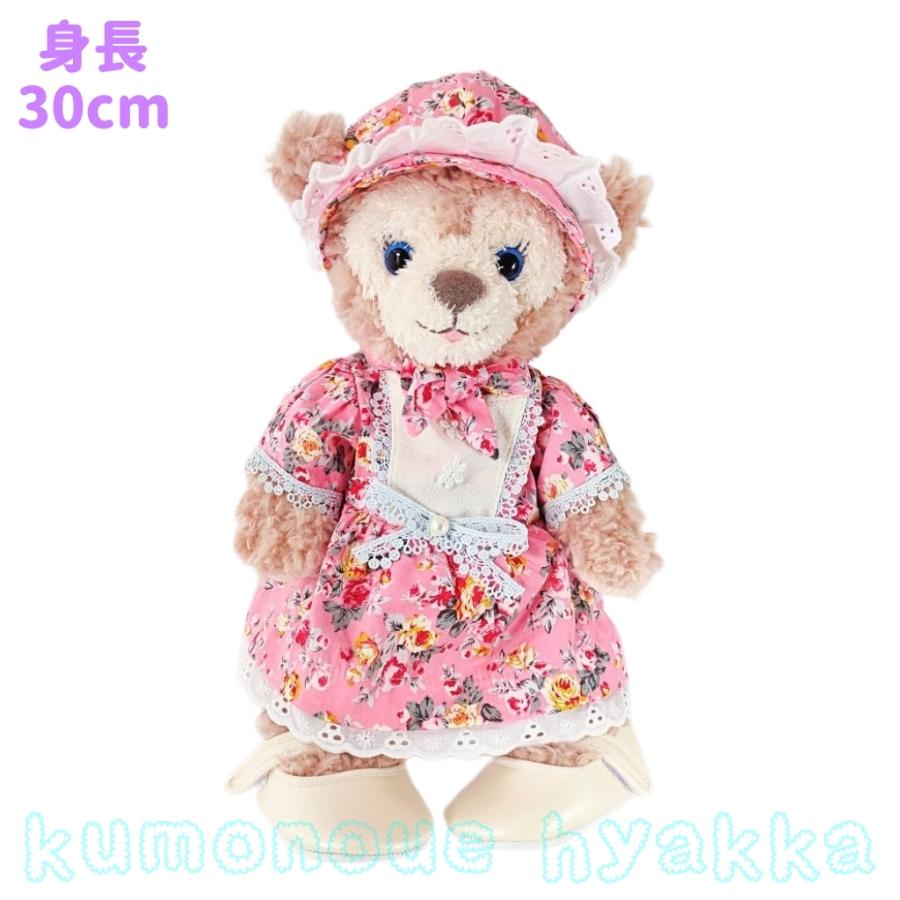 ステラルー用ストラップパンプス 白 つやけし テディハウス ぬいぐるみ