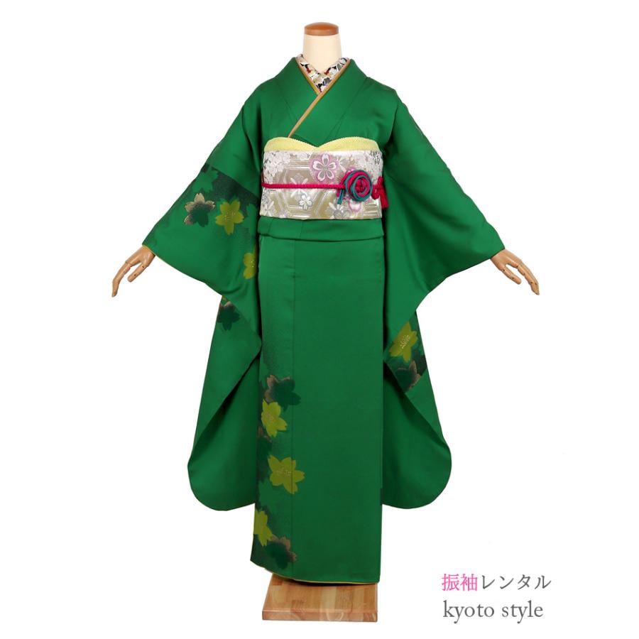 振袖セット一式緑