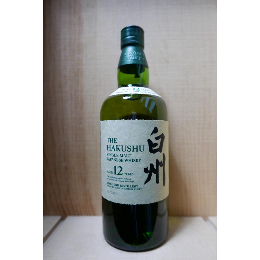 サントリー シングルモルトウイスキー 白州 12年（新）箱無 700ml