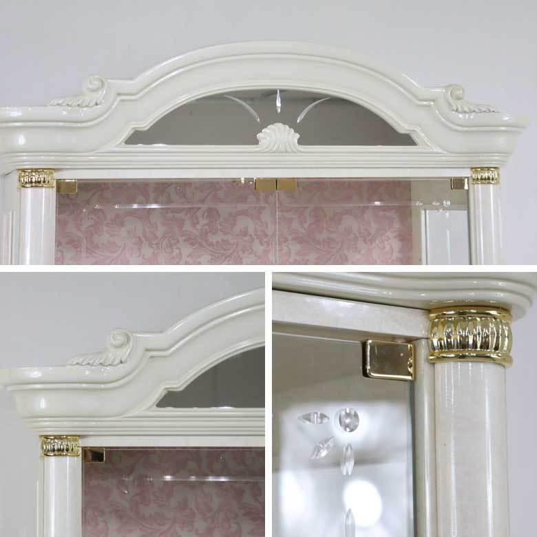 サルタレッリ フローレンス 2ドアキャビネット カップボード 食器棚