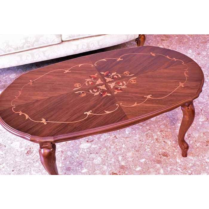 アンティーク イタリアン象嵌 猫脚 センターテーブル イタリア 家具