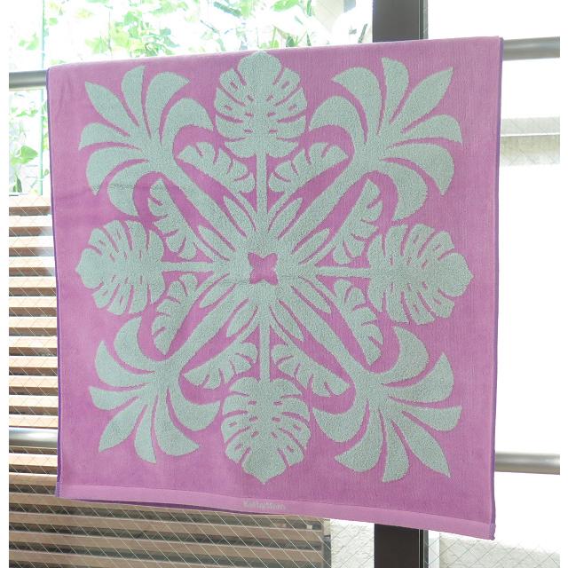 キャシーマム バスタオル ハワイアン キルト柄 ハウオリシリーズ Kathy